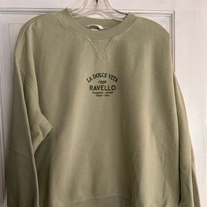 H&M Green Sweatershirt
